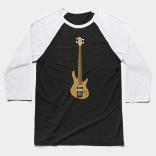 Fretless Bass Guitar Baseball T-Shirt